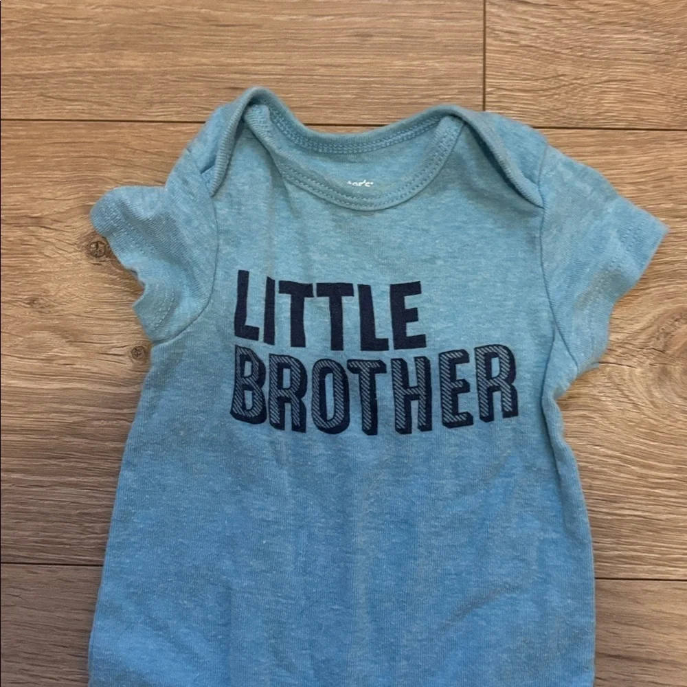 Carter's Light Blue Baby Romper